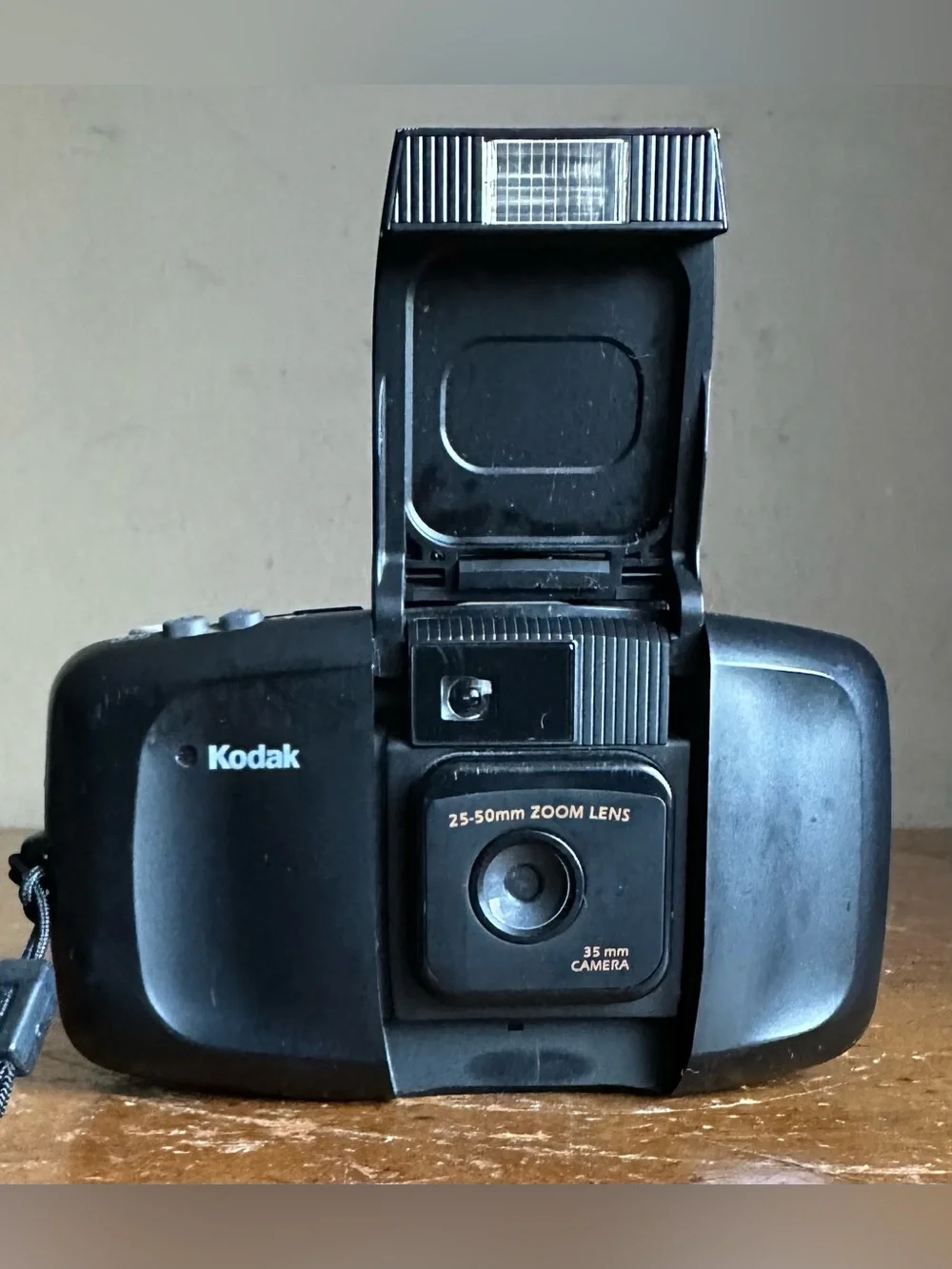 Kodak Black 25-50mm Zoom 35mm Film Camera with Pop-Up Flash